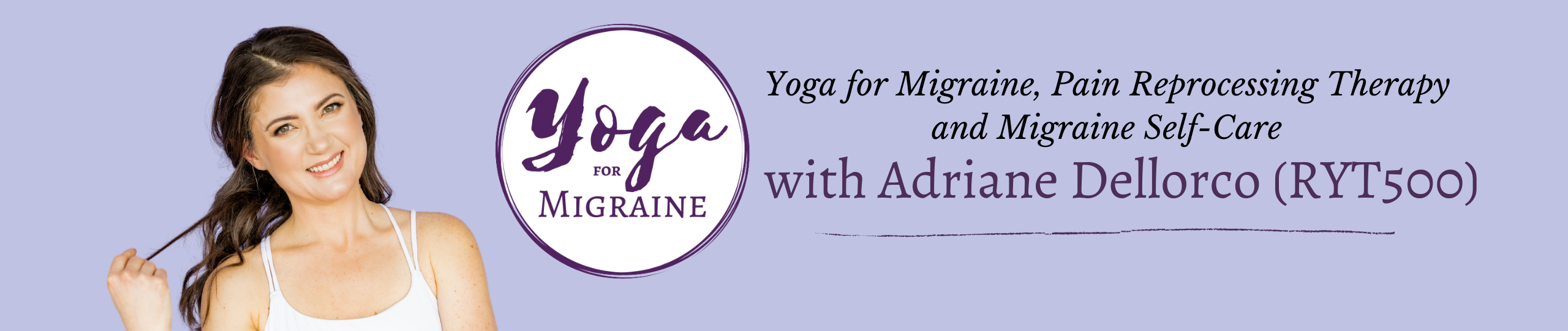 Yoga for Migraine banner